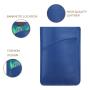 Custom logo Front Pocket Minimalist Leather Slim Wallet RFID Blocking Purse with Smart Pull Tab Sustainable Leather Card Holder