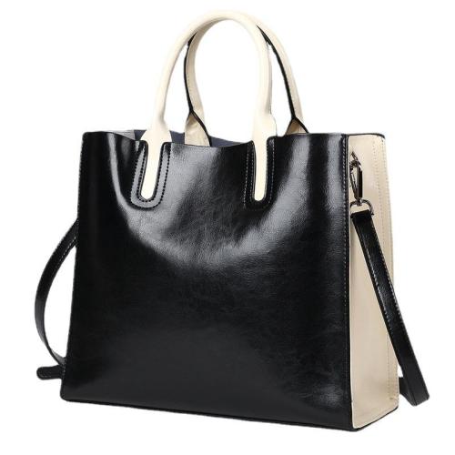2024 New Arrivals Oiled Leather Tote Bag For Women Handbag  Top Seller