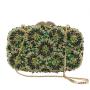 2024 Custom Crystal Evening Shoulder Bag For Women Luxury Rhinestone Clutch