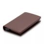 Mens leather wallet custom rfid blocking credit cards pop up smart wallet alu case leather minimalist wallet