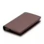 Mens leather wallet custom rfid blocking credit cards pop up smart wallet alu case leather minimalist wallet