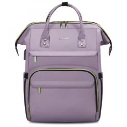 LOVEVOOK 2024 designer custom logo girls backpack with USB port travel  school 15.6 in laptop bag womens work business backpacks