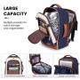 LOVEVOOK 2024 New Style 4pcs/set Custom Waterproof Business Travel Laptop Backpack High Quality Daypack Work Travel Backpack Bag
