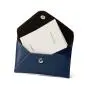 Saffiano leather card case envelope design slim credit card wallet mini wallet card holder