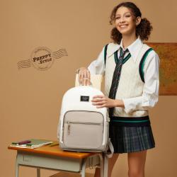 LOVEVOOK 2024 Fashion School Backpack For Girls 15.6 in Daily teenager Backpack Bags Girls Kids School Bags New Mochila Escolar
