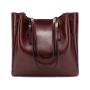 Ladies Standard Size Real Cow Leather Handbag New Modern Style Fashionable Women Full Size  Tote Bag
