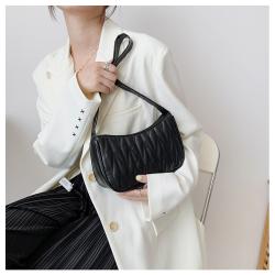 2022 Popular Women's Bag New Korean Fashion Cloud Single Shoulder Zipper Bag High-Grade Portable Easy Carry Lady  Bag