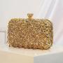 New design Wholesale Clutch Bags Sequin Embroidery Wedding Evening Bags for Women sac tendance 2024