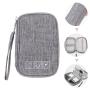 SN043 Multifunctional Mini Mobile Power Storage Bag Portable Polyester Earphone Bag Electronic Accessories Case