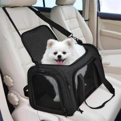 KBW282 2023 New Handheld Simple Crossbody Pet Bag Out Portable Cat Cage Breathable Foldable Cat Backpack