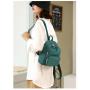 ZF273 Women's Fashion Casual Solid Backpack School Students Outdoor Backpack Custom Student Backpack For Teenagers