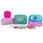 Free Shipping No MOQ Variety Colors Pouch Cute Waterproof Oil-Proof Nylon Cosmetic Bag Makeup Organizer Nylon Makeup Bag