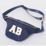 keymay Keymay Factory Hot Sell High quality corduroy women canvas and nylon bag hot pink fanny pack
