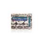 Luxury New Designer Embossed Pattern Snake Leather Card Holder Minimalist Genuine Leather ID Card Case Unisex Money Clip