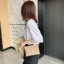 Latest Fashion Trendy Women Designer Bag Stylish Mini Handbags Phone Purse Summer Straw Bag