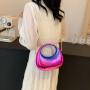 Fashion women's handbag acrylic small chain shoulder bag female lipstick change accessories crossbody bag for women