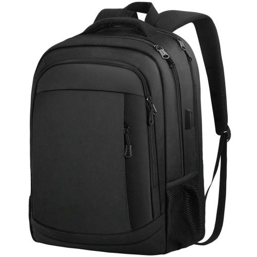 Bulk Customized Water-resistant Anti-theft Backpacks for School with USB Charging Port Ideal for Carrying Computers and Books