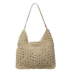 ZWY324 New Seaside Wholesale Girls Skeleton Woven Bag Beach Vacation Daily Straw Bag Wholesale Eco-friendly Travel Shoulder Bag