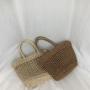 Novel design in 2019 low cost ladies brown hand rattan bags