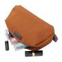 Simple Fashion Travel Solid Color Womens Canvas Cosmetic Bag Travel Toiletry Bags Organizer