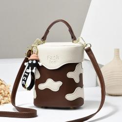 2024 Newest high quality Pu leather Trendy handbags trendy fashion latest luxury designer women's bucket bags