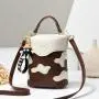 2024 Newest high quality Pu leather Trendy handbags trendy fashion latest luxury designer women's bucket bags
