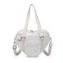 Hot selling designer ita bag crossbody heart shape ita bag custom with clear window