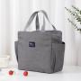 LB002 Lunch Cooler Bag For Student For School Travel Camping Trip Picnic Thermal Lunch Tote Bag New Fashion Lunch Bag Insulated