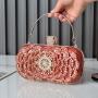 Womens Crystal Evening Clutch Bag Rhinestone Wedding Handbag Purse for Bridal Prom Cocktail Party bride bag