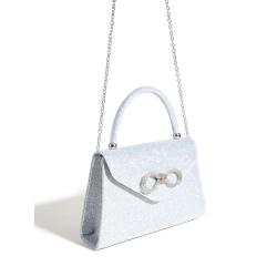 New Full Diamond Dinner Bag with Diamond Embedding Fashion Water Diamond Bag for Women