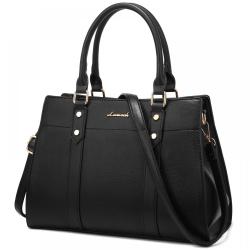 2022 LOVEVOOK factory Custom PU Leather Ladies Female Fashion work bags Luxury Shoulder bags large Handbags Women tote Bags