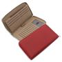 Custom Coin Purse Large Capacity Rfid Blocking Women Pu Leather Wallet Casual Purses 17pcs Card Holder Wallets