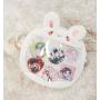 Leather Clear Kawaii Ita Bag Backpack Pin Display Transparent Rucksack Women Shoulder Bag Bunny Girls Japanese Lolita Backpack