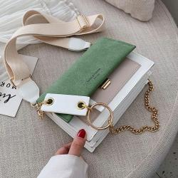 2022 New Arrival Fashion Bags brand Golden Chain pu leather shoulder bags high quality bags handbags for women luxury