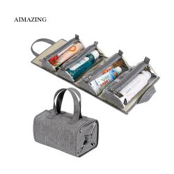 Cosmetics Bag Sustainable Makeup Bag Organizer Professional Vanity Makeup Box Trolley Light Weight Toiletry Bag