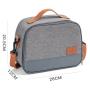 2024 New Fashion Oxford Food Fresh Keep Cooler Bag Lunch Insulated Cooler Bags tyvek paper lunch cooler bag