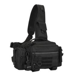 Multifunctional Lure Fishing bag large waist pack Tactical Crossbody fishing fishing bag Pole bag storage outdoor backpack