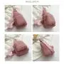 KBW432 Women Corduroy Waist Bag 2023 New Casual Lightweight Shoulder Bag High Quality Simple Crossbody Chest Bag For Lady