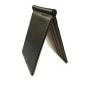 KHF777 2023 Men's Creative Wallet PU Card Case Fashion US Dollar Clip Stitching Money Clip Business Card Holder