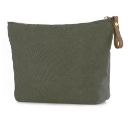 Gelory Professional China Supplier Durable Canvas Large Makeup Bag Pouch Purse Cosmetic Organizer for Women
