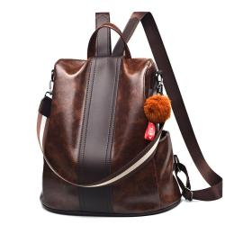 2024 Fashion latest designers ladies shoulder bags girls school bags leather women's laptop backpacks