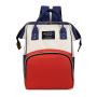 2024 Luxury Polyester Large Mom Baby Diaper Bag Backpack Custom Logo Diaper Bag
