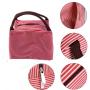 Portable Waterproof Lunch Bag Thickness Insulated Lunch Box Bag Large Capacity Zipper Picnic Handbag Women Men Kid Lonchera Sac