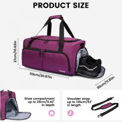 Sucipi 2024 Outdoor weekender gym bag Crossbody Fashion Custom Logo sports bag sports duffel bag with shoe compartment unisex