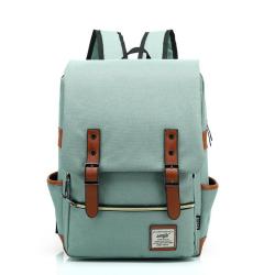 Classic canvas boy office hiking travel business computer bag casual OXFORD large capacity usb laptop men's backpacks 2024