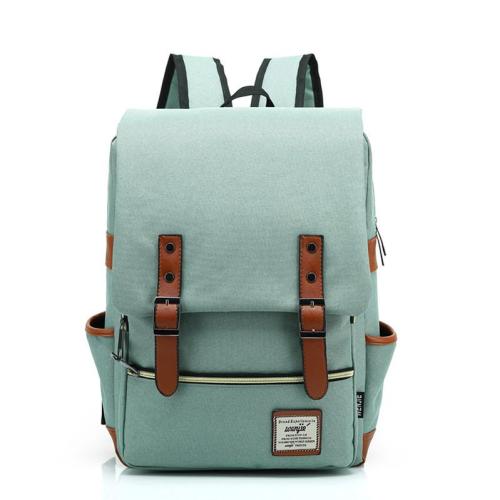 Classic canvas boy office hiking travel business computer bag casual OXFORD large capacity usb laptop men's backpacks 2024