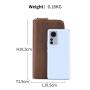 Large Capacity Long Wallet for Men Crazy Horse Leather RFID Blocking Wallet Zipper Around Card Holder