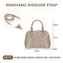 LOVEVOOK wholesale Top Handle Dome Satchel Bag Shoulder Purse Classic hand bags small crossbody bags for women and girls handbag