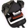 Nylon Cloth  Hiking Waist Bag Fanny Pack with Water Bottle Holder for Men Pouch Hip Bum Bag Chest Sling Bag