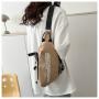 Canvas Fanny Pack Hip Bum Bag with Adjustable Strap Outdoor Traveling Casual Running Hiking Cycling Crossbody Bag